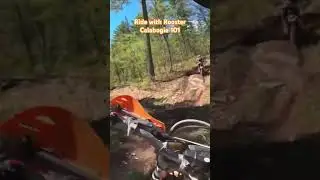 Calabogie 101 Session on the Staircase #singletrack #dirtbike #offroadmotorcycle