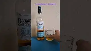 Dewar's Caribbean Smooth 8 year old blended scotch whisky. 