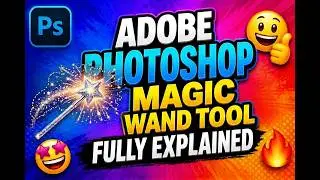 How to Use Magic Wand Tool in Adobe Photoshop | Background Removal Tutorial. 