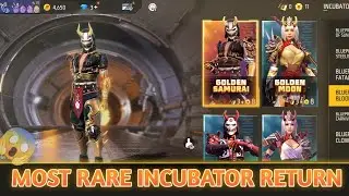 MOST RARE INCUBATOR RETURN IN FREE FIRE 🤯