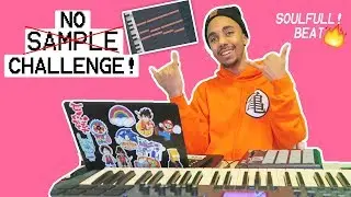 NO SAMPLE CHALLENGE !! Making A Chill Beat in Fl Studio From Scratch
