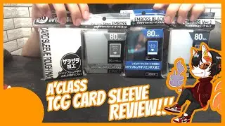 TCG CARD SLEEVE REVIEW - New Best Card Sleeve For TCG Pokemon, MTG or FAB