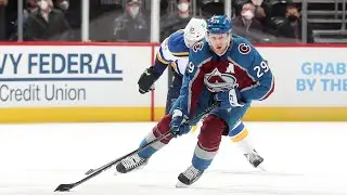 Nathan MacKinnon ripped St. Louis Blues