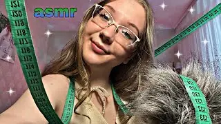 асмр🎗️возьму МЕРКИ для ВЫПУСКНОГО ПЛАТЬЯ 👗 asmr I'll take measurements for the prom dress