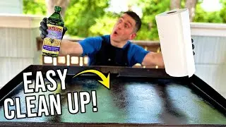 How I Clean & Season My Blackstone Griddle