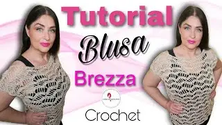 Crochet Brezza Blouse Tutorial | Unique Wavy Stitch