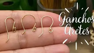 GANCHOS para ARETES ARTESANALES