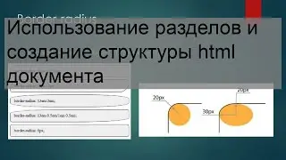 Использование разделов и создание структуры html документа