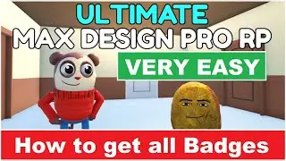 Roblox | How to get All Badges And Morphs in ULTIMATE MAX DESIGN PRO RP