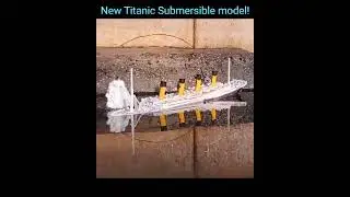 Titanic Sinking model #titanic #viralshorts #shorts