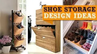 55+ Functional + Attractive Shoe Storage Ideas