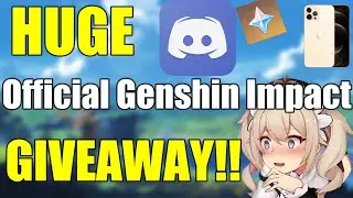 HUGE Official Genshin Impact Discord GIVEAWAY!! [Genshin Impact]