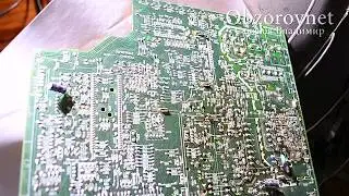 Телевизор Saturn ST2104 ремонт кадровой
