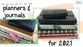 2021 Planners and Journals Lineup | Frannerd, Take A Note, Memory Keeping, Travelers Notebook & More