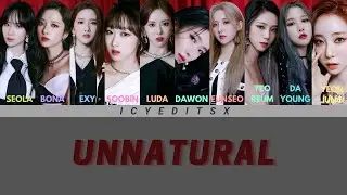 WJSN (우주소녀) - Unnatural | Color Coded Lyrics (Türkçe)