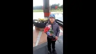 Цветы к Вечному огню (Кишинев, 08.05.2020)