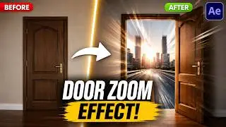 How to Make a Zoom Through the Door Animation in After Effects