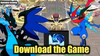 How to play the latest update of Pokemon Trainer Canyon Monster Park @DynamaxGaming