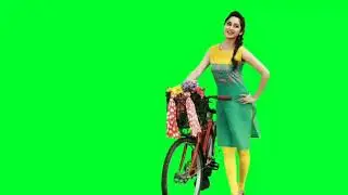 Beautiful Indian girl green screen status 2021 | Indian girl green screen iMovie 2021 | Green Screen