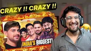 MR BEAST PARODY 🤑 Ft. INDIAN CREATORS | CARRYMINATI REACTION