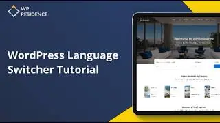 WordPress Language Switcher Tutorial | Menu Sync for Multilingual Websites in WPResidence