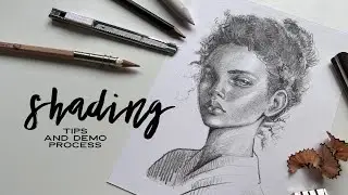 Simple Shading Techniques for Pencil Portraits – Tips and Demo Process