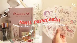 Haul de papelería asiática para regreso a clases + sorteo internacional ft Stationery Pal
