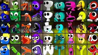 [SWAP] New Rainbow Friends But ALL Versions Sing It 🎶 FNF New Mod (Roblox Rainbow Friends 2.0)