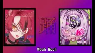 【Ado】踊 [Sing By 莉犬くん & Shion Ch. 紫咲シオン]