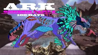 I Survived 100 Days Of ARK Genesis Part 2 [Ark Survival Evolved]