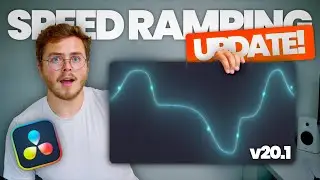 NEW Speed Ramping in Davinci Resolve! | Full Tutorial (v20.1)