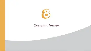 10 things you do with PDF, but shouldn't. 8. Overprint Preview