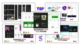 Master Frontend Web Development With 5 Real World Portfolios using html css js Beginners to Advanced