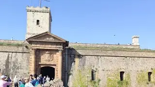 Крепость Монтжуик в Барселоне.