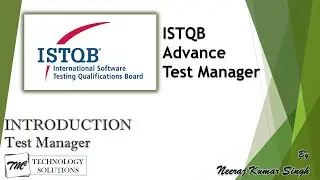 ISTQB Test Manager | Introduction