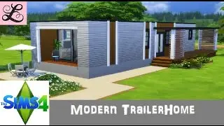 The Sims 4 | HouseBuilding | SpeedBuild | Modern TrailerHome
