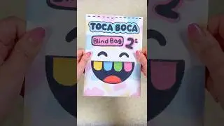 Tocaboca 2🤍 #blindbag #paperdiy #asmr