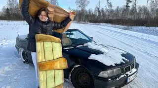 Финал оживления салона на БМВ Е36 КАБРИОЛЕТ !
