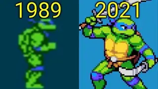 Evolution of TMNT Games 1989-2021
