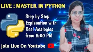 LIVE - Python NUMPY Advanced Operations | Step by Step Examples | Complete AI Journey