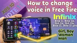 How to change voice in Free Fire in Infinix like 