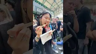 eating through Borough Market in London 🍓🇬🇧 