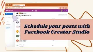 Schedule your post with FACEBOOK CREATOR STUDIO | How to use| Social Media Management 👩‍💻👩‍💻