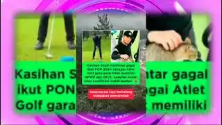 SAAIH HALILINTAR GAGAL IKUT PON 2024?! SAKSIKAN GO SPOT ESOK PAGI!