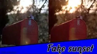 Fake sunset, simulare un tramonto - Photoshop Tutorial