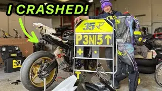 How Badly Damaged Is My Yamaha R6 Race Bike? 👀 | Workshop Update No.61
