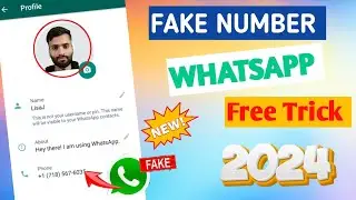 Fake WhatsApp Kaise banta hai 2024 l Fake Number Se WhatsApp Kaise Chalaye l Fake WhatsApp 2024 l