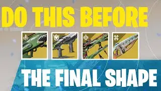 Free To Play Players Do This Now Before - Destiny 2 The Final Shape