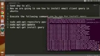 Install Geary Email Client In Ubuntu 14.04