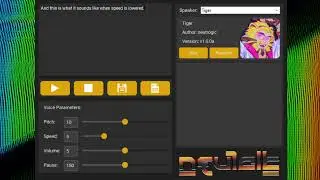 [ neuTalk ] First look at voice parameters [ NEW English AI TTS Software ]